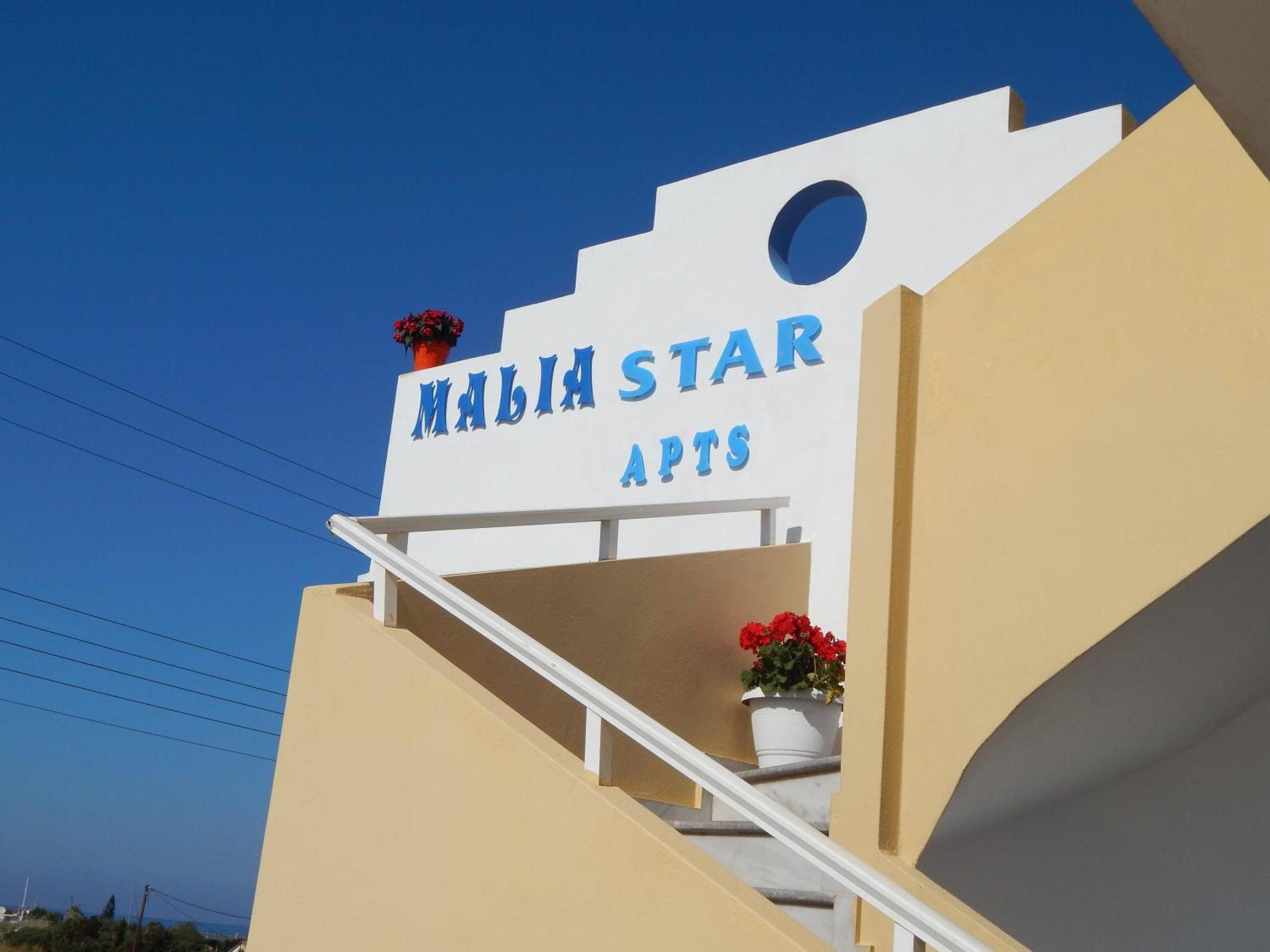Malia Star Apartments Exterior photo